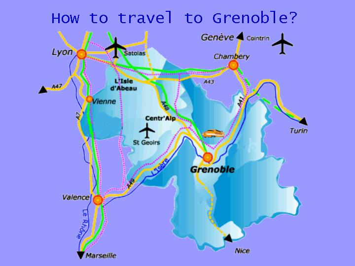 How to reach Grenoble